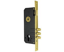 Корпус замка 900 3 MR/PB (латунная планка) Китай