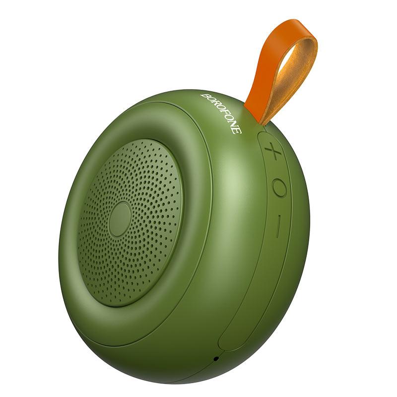 Портативная колонка Borofone BR10 цвет: зеленый (Bluetooth 5.0,microSD, 500mAh)
