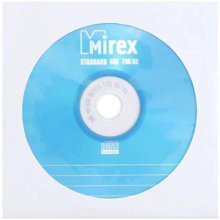 Компакт-диск CD-R Mirex 48x, в бумажном конверте - фото 1 - id-p133125814