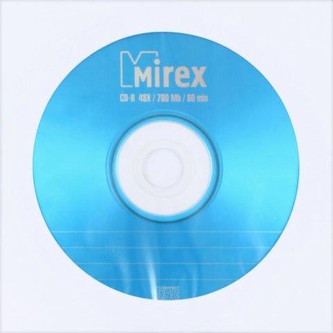 Компакт-диск CD-R Mirex 48x, в бумажном конверте - фото 2 - id-p133125814