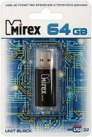 Флэш-накопитель Mirex Unit 64Gb, корпус черный