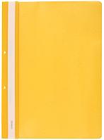 Папка-скоросшиватель пластиковая А4 Stanger толщина пластика 0,18 мм, желтая