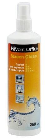 Жидкость чистящая для экранов и мониторов Favorit Office 250 мл, Screen Clean - фото 1 - id-p133126427