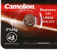 Батарейка щелочная дисковая Camelion Alkaline AG4, BP10, 1.5V