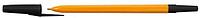 Ручка шариковая «Школьник» корпус оранжевый, стержень черный