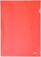 Папка-уголок пластиковая Stanger А4+ толщина пластика 0,20 мм, красная