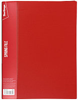 Папка-скоросшиватель пластиковая с пружиной Berlingo Standart толщина пластика 0,7 мм, красная