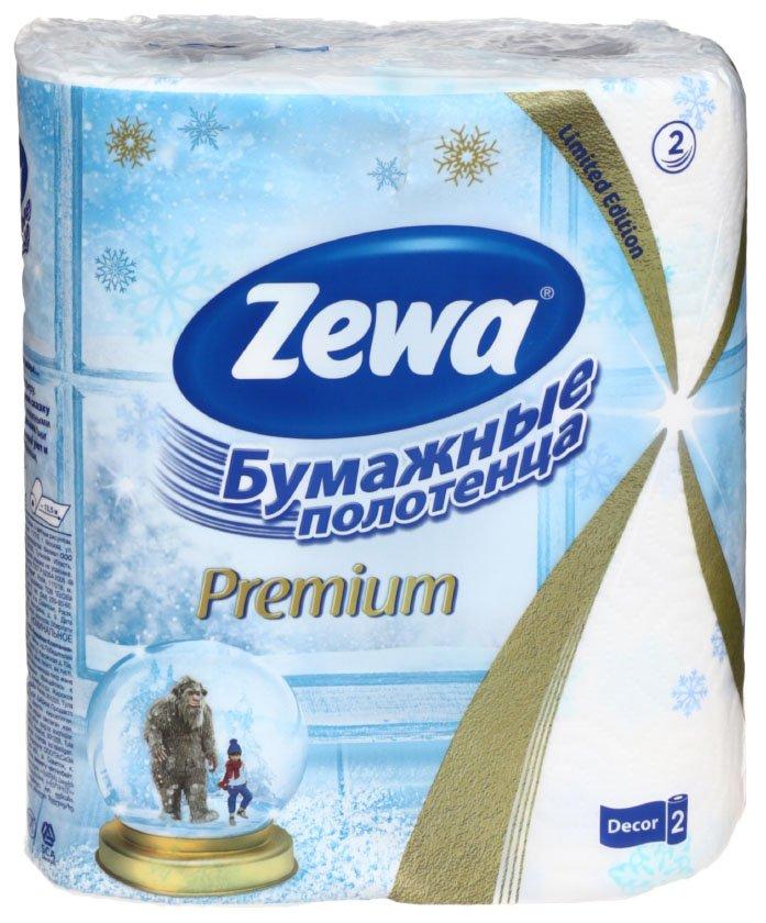 Полотенца бумажные Zewa Premium (в рулоне) 2 рулона, ширина 230 мм, цветные - фото 2 - id-p133126519