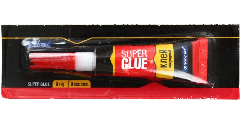 Клей секундный Super Glue 3 г - фото 1 - id-p133127623