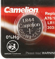 Батарейка щелочная дисковая Camelion Alkaline AG13, LR44, 1.5V