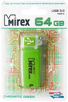 Флэш-накопитель Mirex Chromatic 3.0 64Gb, корпус зеленый