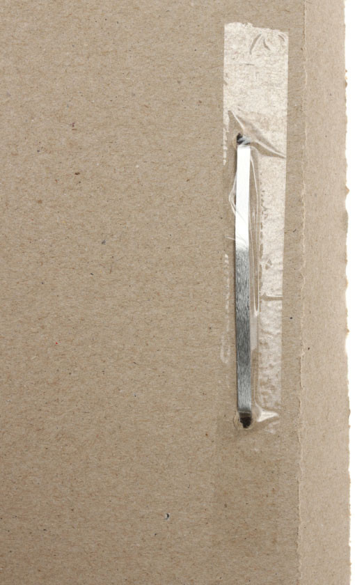 Папка картонная со скоросшивателем «Техком» А4, ширина корешка 60 мм, 620 г/м2, серая, металлический - фото 1 - id-p133128232