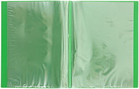 Папка пластиковая на 10 файлов OfficeSpace толщина пластика 0,4 мм, зеленая