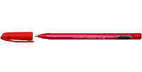 Ручка шариковая одноразовая Luxor InkGlide 100 Icy корпус красный, стержень красный
