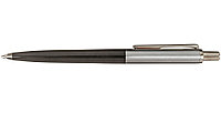 Ручка подарочная шариковая автоматическая Luxor Star корпус серебристо-черный, стержень синий