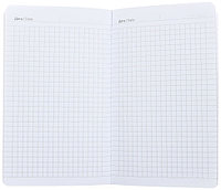 Книжка записная Lorex в ПВХ обложке 110*180 мм, 80 л., клетка, Sparkle, розовый