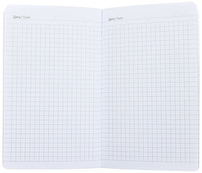 Книжка записная Lorex в ПВХ обложке 110*180 мм, 80 л., клетка, Sparkle, розовый