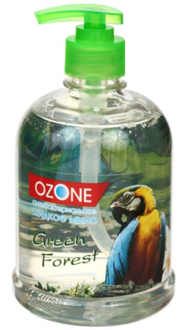 Мыло жидкое Ozone «Антибактериальное» 500 мл, Green Forest - фото 2 - id-p133128302