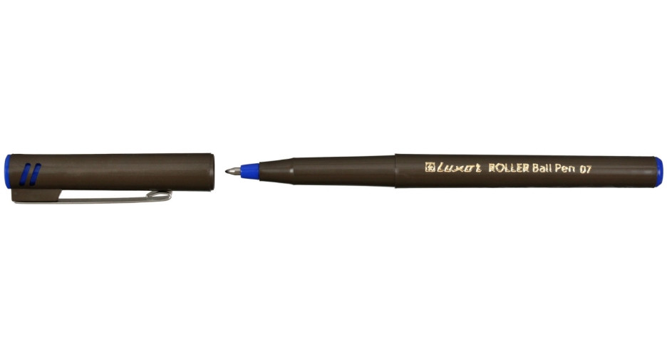 Роллер Luxor толщина линии 0,7 мм, синий - фото 1 - id-p133128313