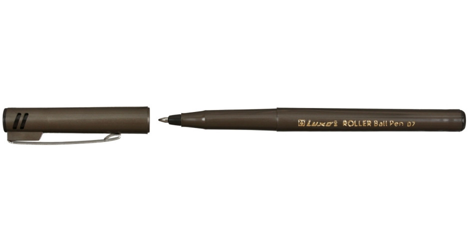 Роллер Luxor толщина линии 0,7 мм, черный - фото 1 - id-p133128314