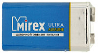 Батарейка щелочная Mirex Ultra Alkaline 6LR61, 9V, тип «Крона»