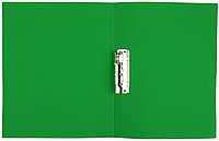 Папка пластиковая с боковым зажимом OfficeSpace толщина пластика 0,5 мм, зеленая