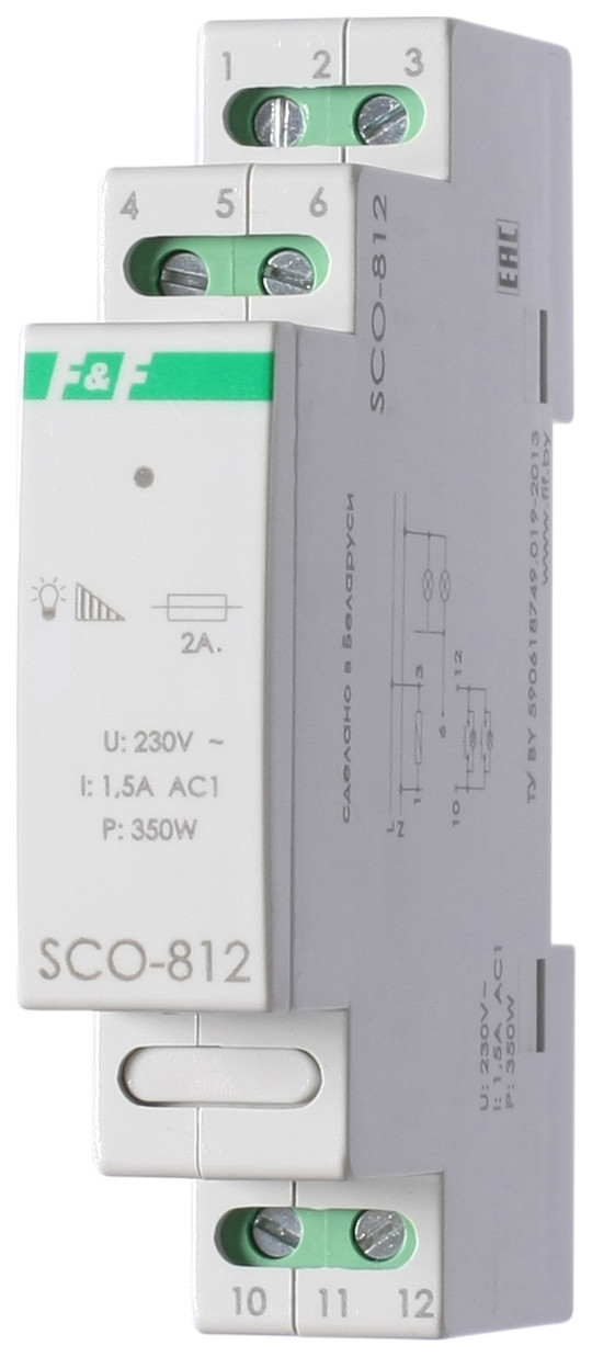 Универсальный регулятор освещенности SCO-812