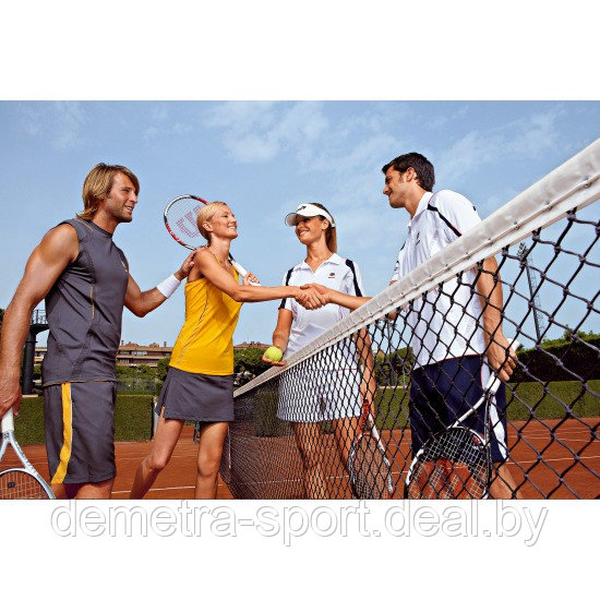 Сетка теннисная двухрядная (германия) - фото 1 - id-p133132303