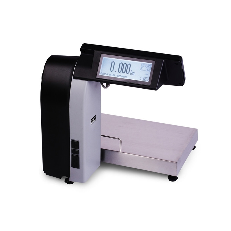 Торговые весы с печатью этикеток MK-32.2-R2L10-1 с устройством подмотки ленты - фото 4 - id-p133132502