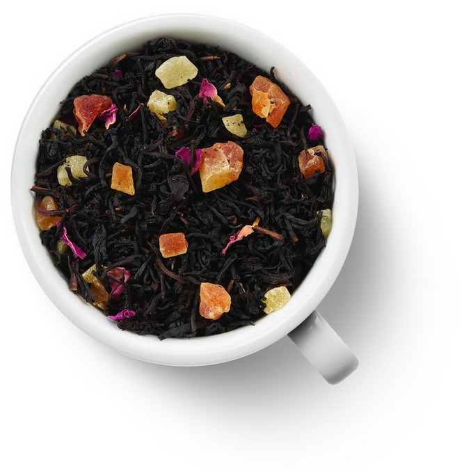 Чай черный ароматизированный Gutenberg манго-маракуйя, 50 гр - фото 1 - id-p70992086