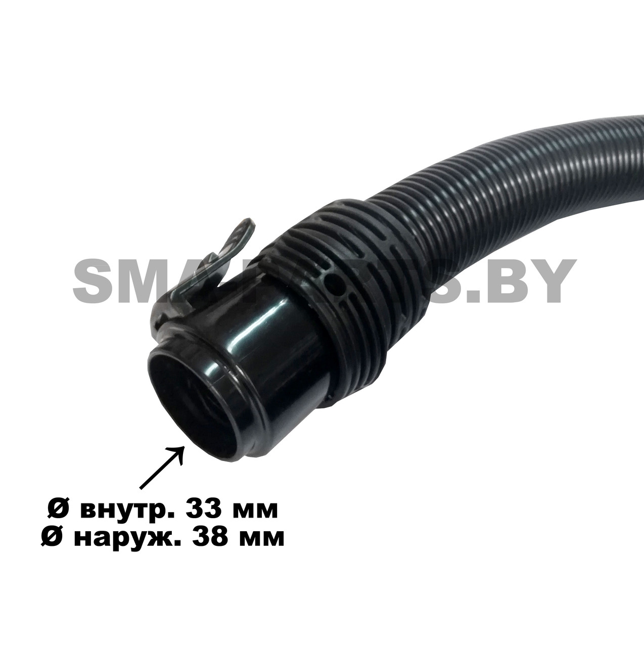 Шланг (гофра) c фитингом и креплением для ручки для пылесоса Samsung DJ97-00365D ORIGINAL - фото 3 - id-p133133418