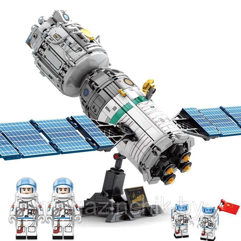 Конструктор Космическая станция Sembo 203302 аналог лего Космос - фото 4 - id-p133139834