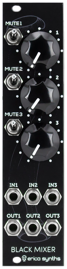 Синтезаторный модуль Erica Synths Black Mute Mixer