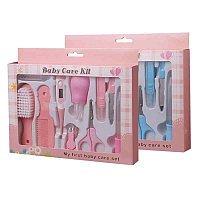 Набор по уходу за ребенком Baby Care Set, 10 предметов, 0м Розовый