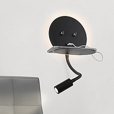 Настенный светильник Lungo LED черный MRL LED 1017, фото 2