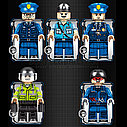 Конструктор Большой полицейский участок SWAT, Sembo 102491, аналог LEGO Полиция, фото 6