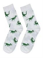 Носки "Динозавры" (белый)