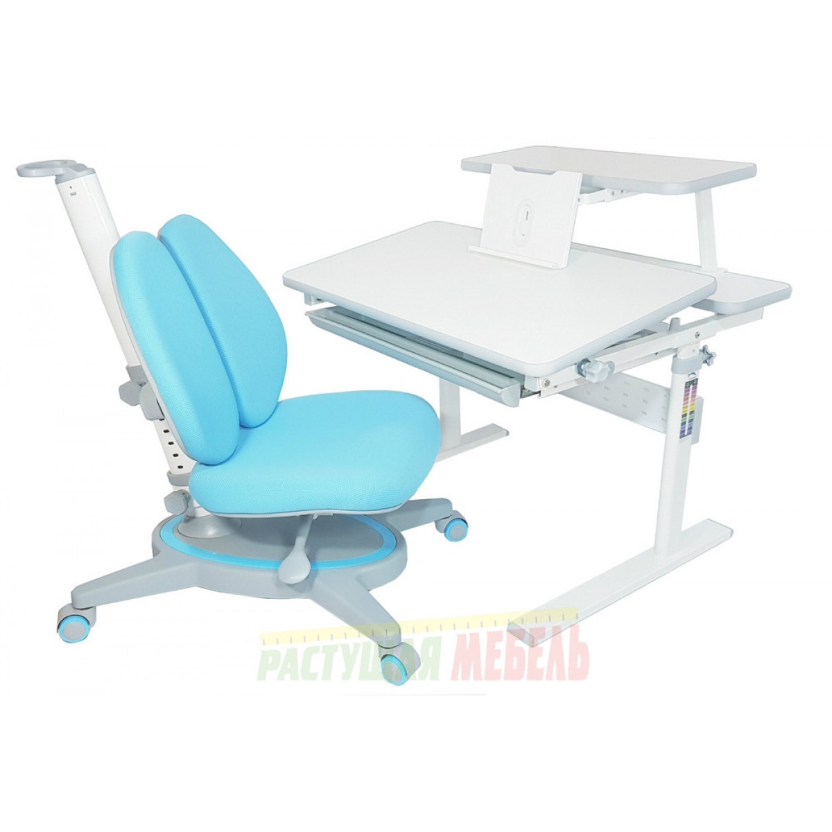 Комплект детской мебели (парта и стул) Study Desk-Smart DUO - фото 1 - id-p133148485