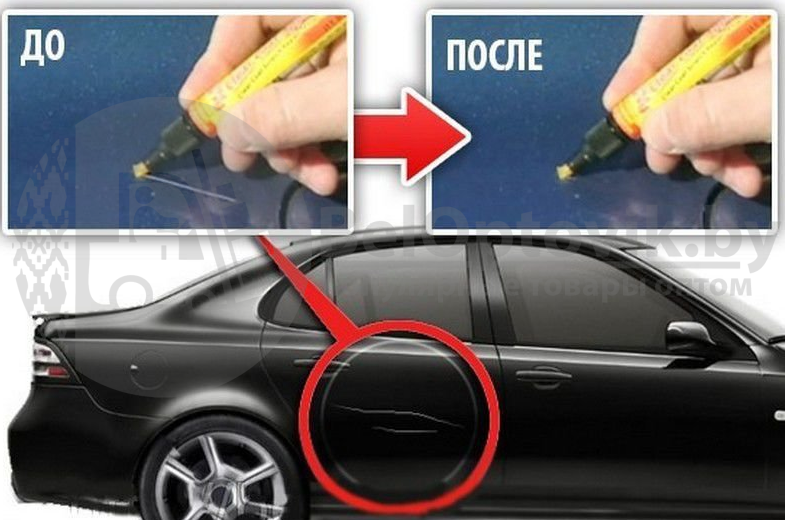 Карандаш для удаления царапин с автомобиля FixIt Pro (Фикс Про) - фото 3 - id-p93849445