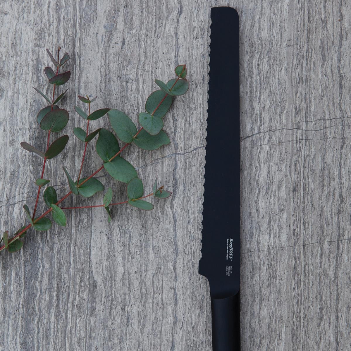 Нож Berghoff Ron для хлеба 23 см (черный) 3900000 - фото 2 - id-p133176431