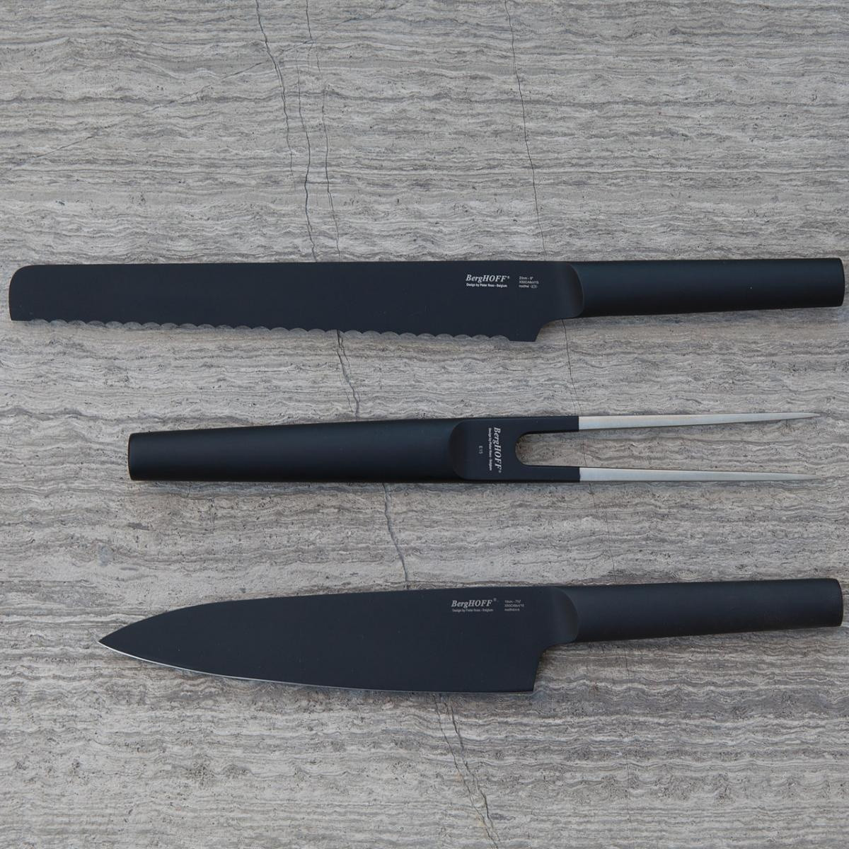 Нож Berghoff Ron для хлеба 23 см (черный) 3900000 - фото 3 - id-p133176431