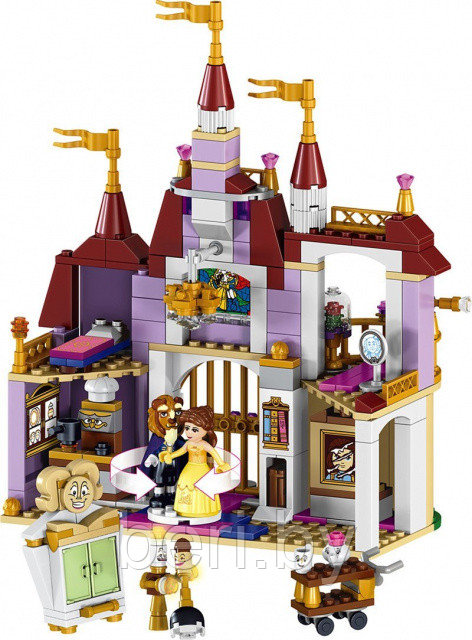 SY821/10565 Конструктор Senco "Заколдованный замок Белль", (аналог Lego Disney Princess 41067) , 393 деталей - фото 2 - id-p133189310