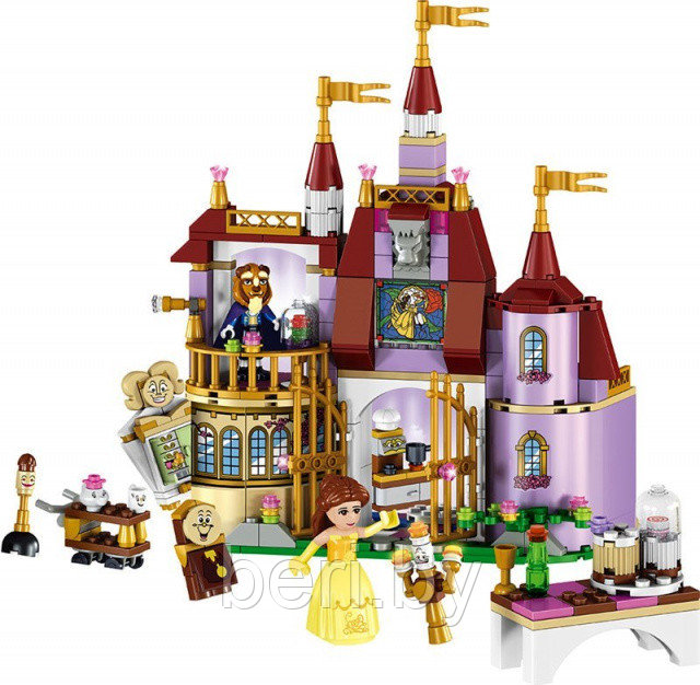 SY821/10565 Конструктор Senco "Заколдованный замок Белль", (аналог Lego Disney Princess 41067) , 393 деталей - фото 3 - id-p133189310