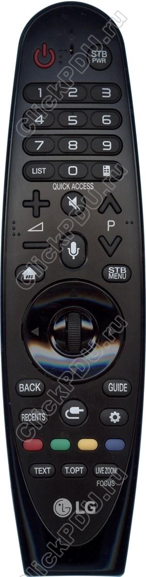 Пульт телевизионный LG AN-MR18BA AKB75375519 ориг. SMART (AN-MR650A) magic motion для моделей 2016-2018гг