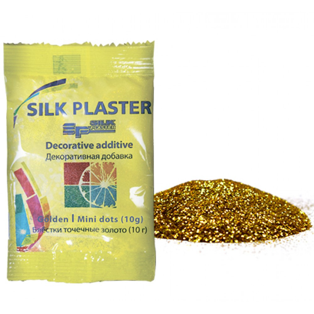 БЛЕСТКИ МИНИ ТОЧКИ ЗОЛОТО SILK PLASTER 10г