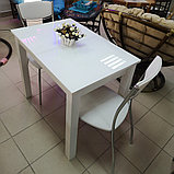 Стол раскладной "Нагано" 65/95(120), opti white., фото 2