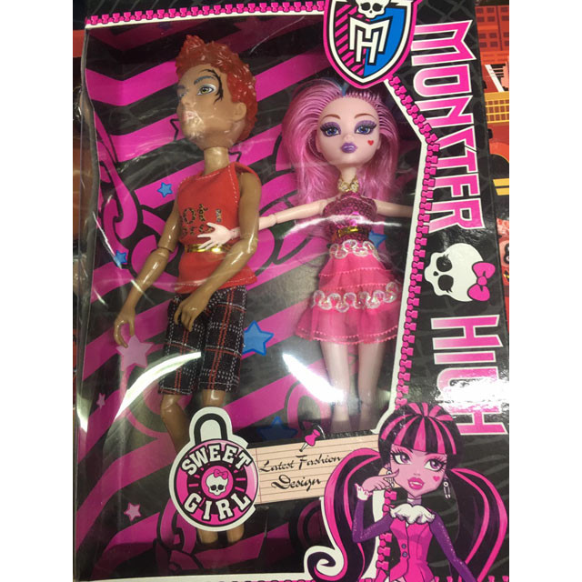 Набор шарнирных кукол Monster High 2 шт (29 см) - фото 1 - id-p133206310