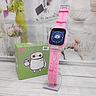Детские умные часы SMART BABY S4 с функцией телефона Розовые с белым, фото 10