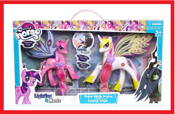 SM2015 Фигурки "My Little Pony" пони со световыми и звуковыми эффектами - фото 1 - id-p133244595