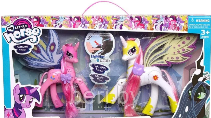 SM2015 Фигурки "My Little Pony" пони со световыми и звуковыми эффектами - фото 2 - id-p133244595